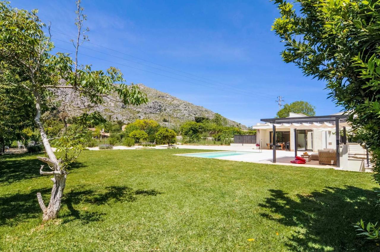 Villa Hort Petit De Ternelles Underfloor Heating Pollença Esterno foto
