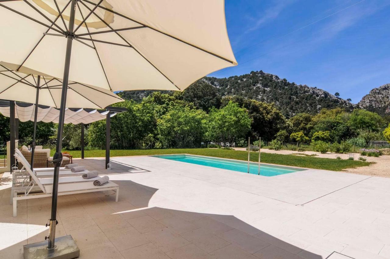 Villa Hort Petit De Ternelles Underfloor Heating Pollença Esterno foto