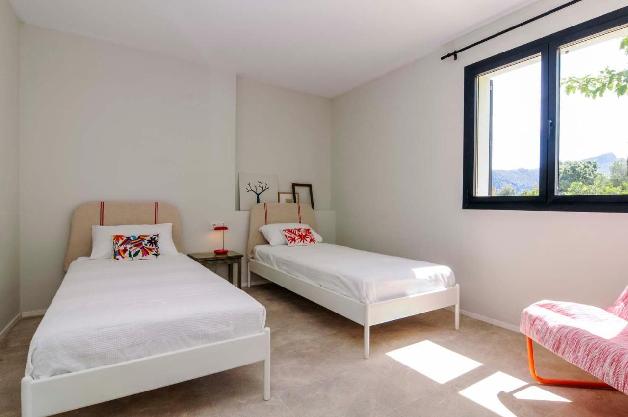 Villa Hort Petit De Ternelles Underfloor Heating Pollença Esterno foto