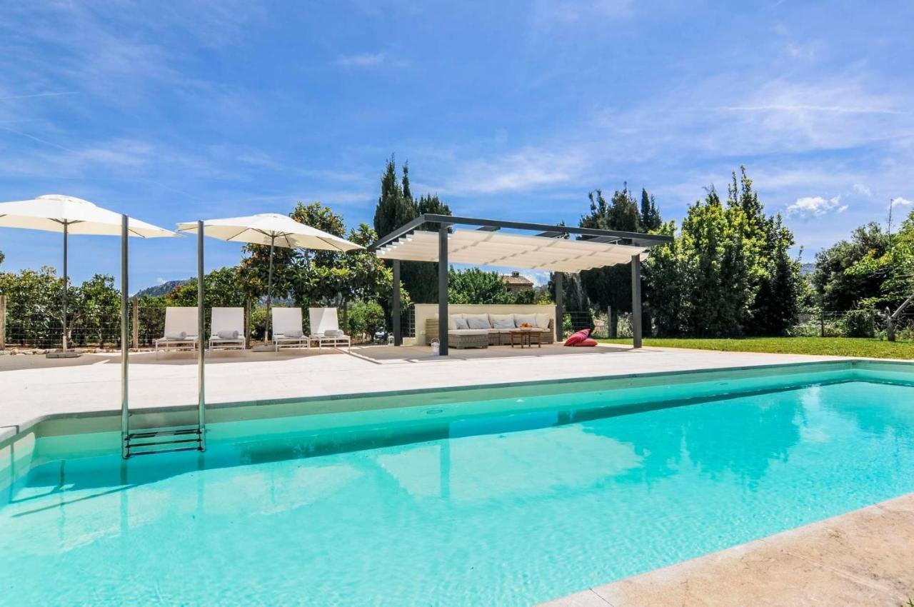 Villa Hort Petit De Ternelles Underfloor Heating Pollença Esterno foto