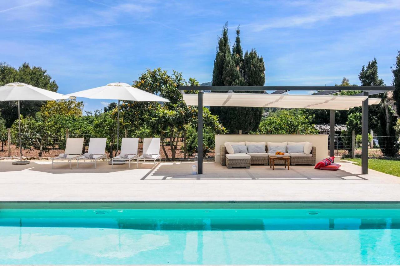 Villa Hort Petit De Ternelles Underfloor Heating Pollença Esterno foto