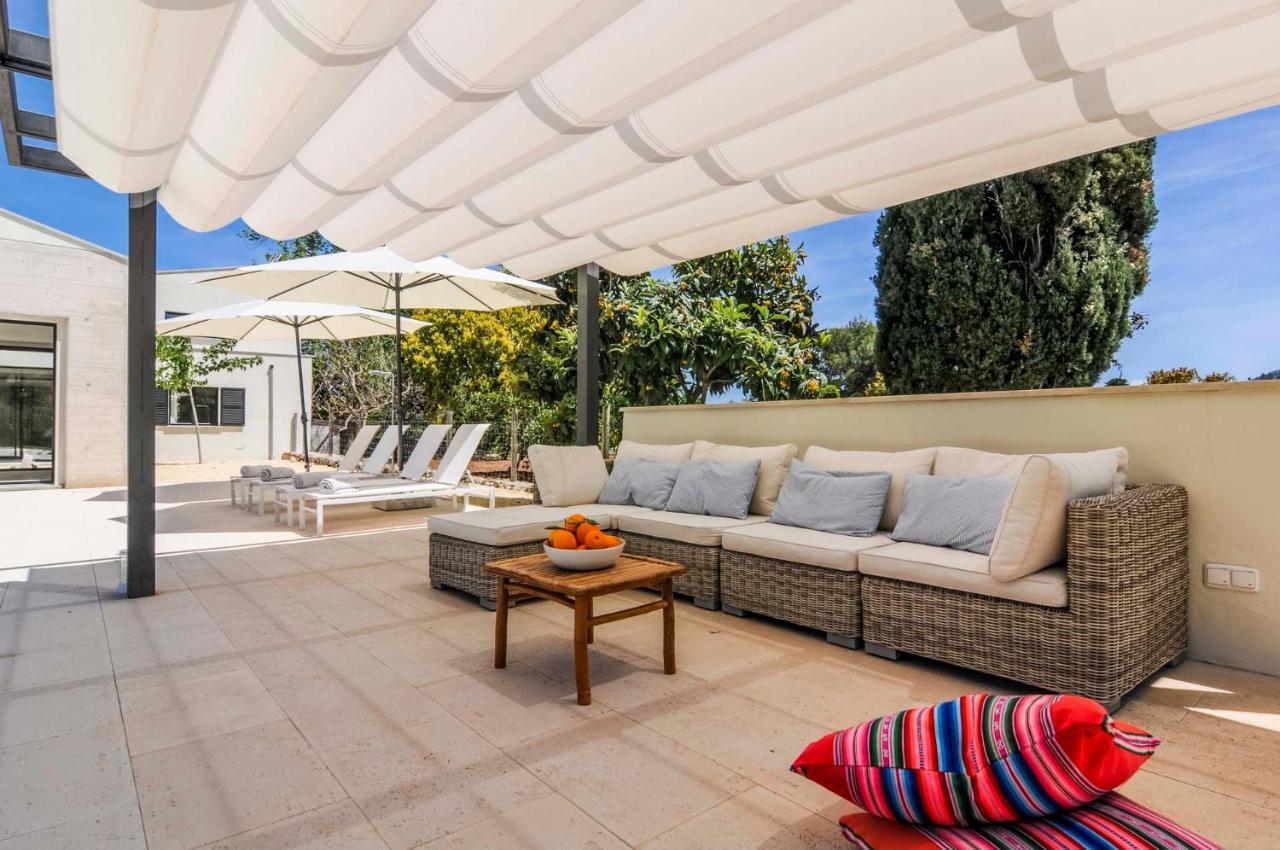 Villa Hort Petit De Ternelles Underfloor Heating Pollença Esterno foto