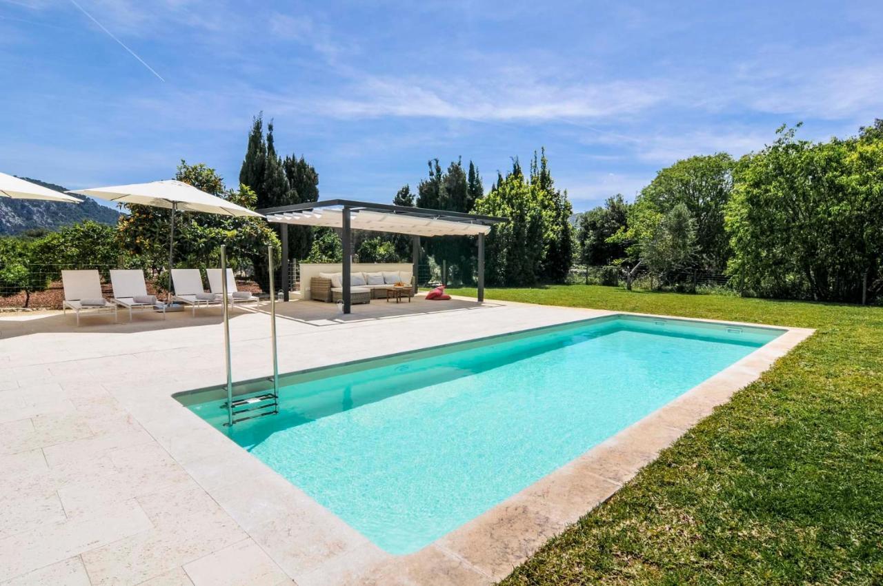 Villa Hort Petit De Ternelles Underfloor Heating Pollença Esterno foto