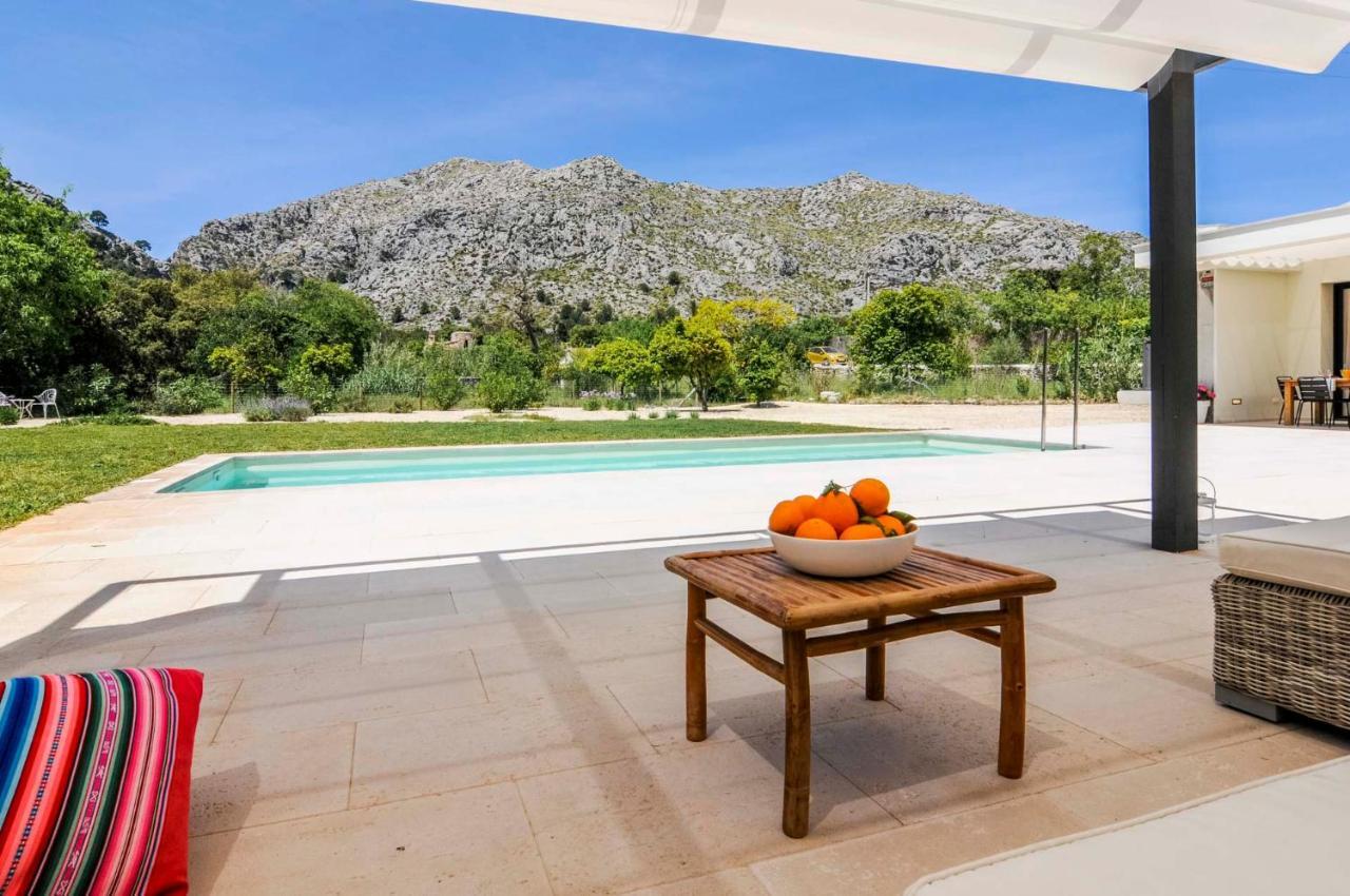 Villa Hort Petit De Ternelles Underfloor Heating Pollença Esterno foto