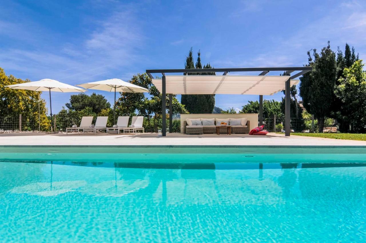 Villa Hort Petit De Ternelles Underfloor Heating Pollença Esterno foto