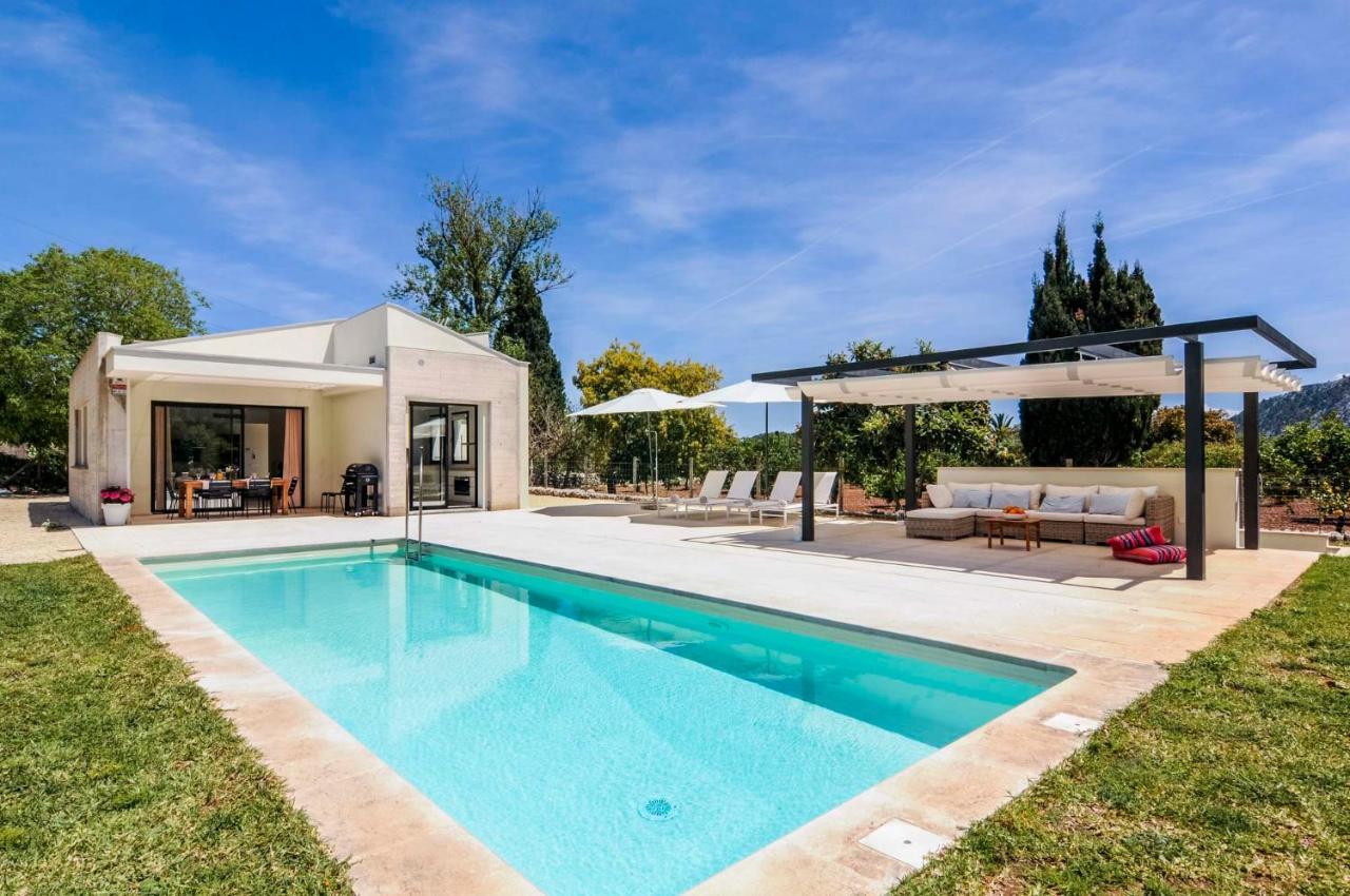 Villa Hort Petit De Ternelles Underfloor Heating Pollença Esterno foto